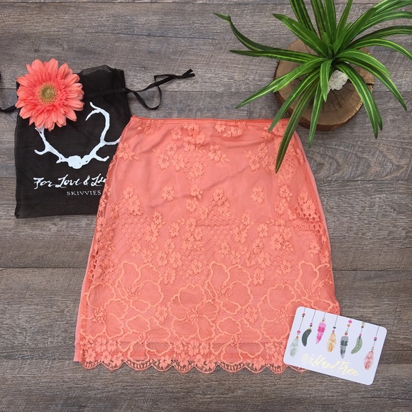 *Last One* Love & Lemons SKIVVIES Slip Skirt - Picture 1 of 8